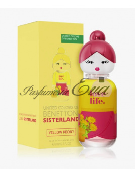 United Colors Of Benetton Sisterland Yellow Peony, Toaletná voda 80ml