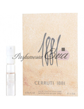 Nino Cerruti Cerruti 1881 Woman, EDT - Vzorka vône