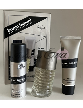 Bruno Banani Man, Toaletná voda 50ml + 50ml Sprchový gel + 50ml Deodorant