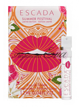 Escada Summer Festival, EDT - Vzorka vôňe